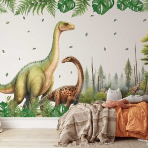 Removable Dinosaur Wall Decals for Boys Room - Create a Prehistoric Oasis in Your Kids Nursery - Kids Wall Decal - Dinosaur Wall Stickers