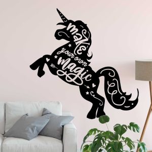 Make Your Magic: Motivational Quote Decals for Positive Vibes - Vinyl Stickers, Wall Art Décor, Inspirational Office Decor & More
