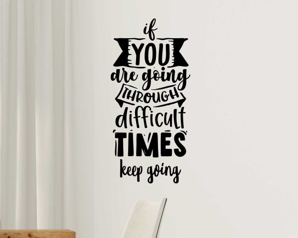 If you are going through a rough patch, stay inspired with our Motivational Quotes Vinyl Stickers, Perfect for uplifting vibes in your home