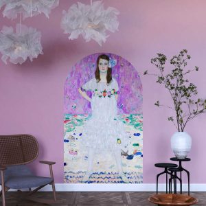 Gustav Klimt Mada Primavesi Arch Wall Sticker - Artistic Decor for Living Room, Bedroom, or Office, Available in Multiple Sizes